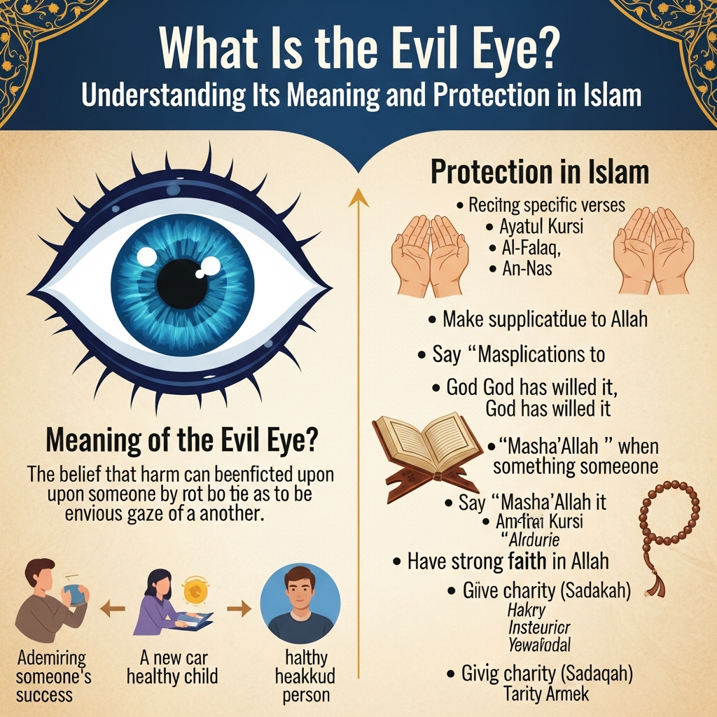 What Is the Evil Eye? Understanding Its Meaning and Protection in Islam