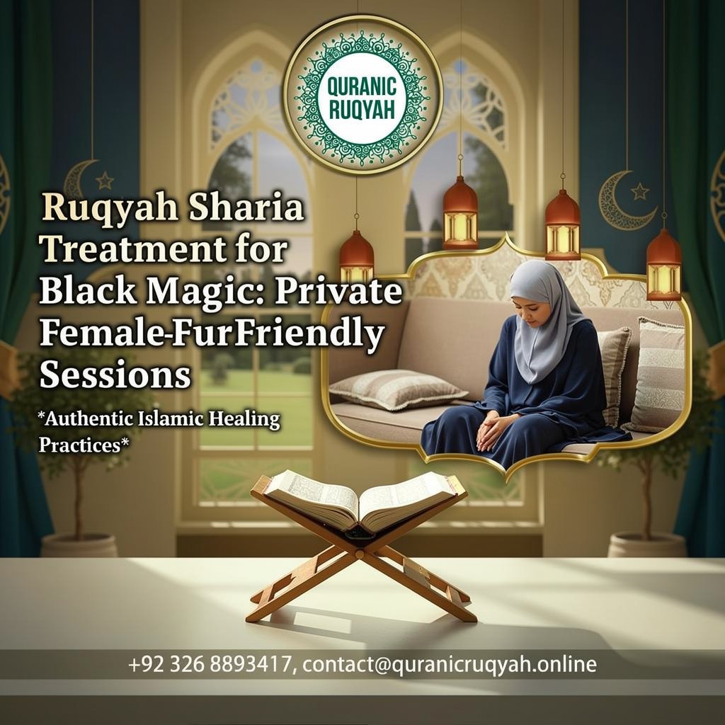 Ruqyah Sharia Treatment for Black Magic: Private Female-Friendly Sessions